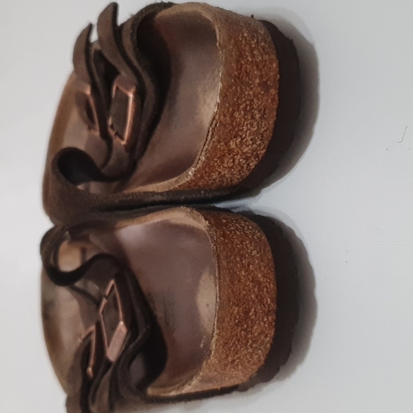 Birkenstock Arizona - Mocha Suede Sandals - Picture 6 of 10